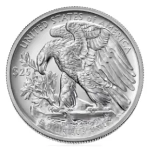 Palladium American Eagle Coin Obverse Palladium American Eagle Coin